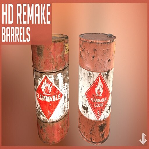 HD Barrel Reskin