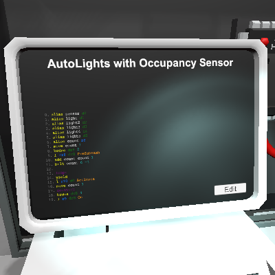 AutoLights with Occupancy Sensor