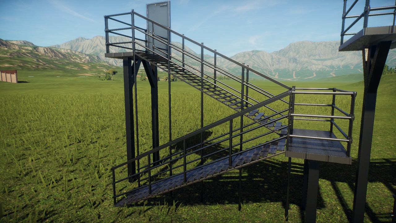 Metal Stairs 4m