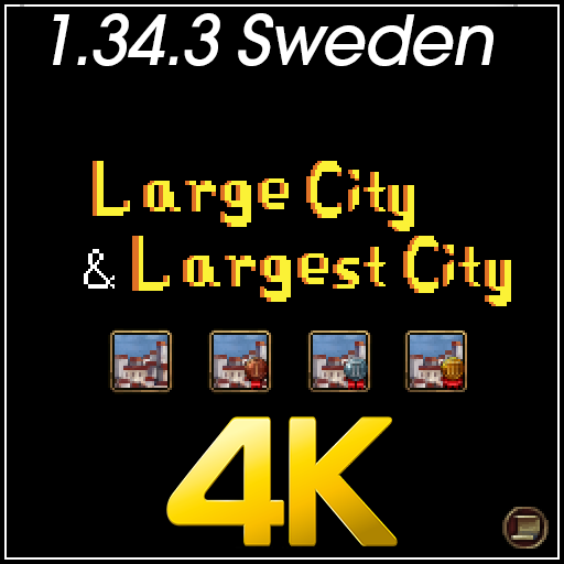 Large City and Largest City 4K Patch