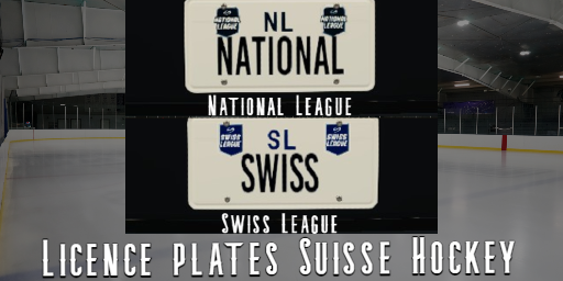Licence Plates Suisse Hockey
