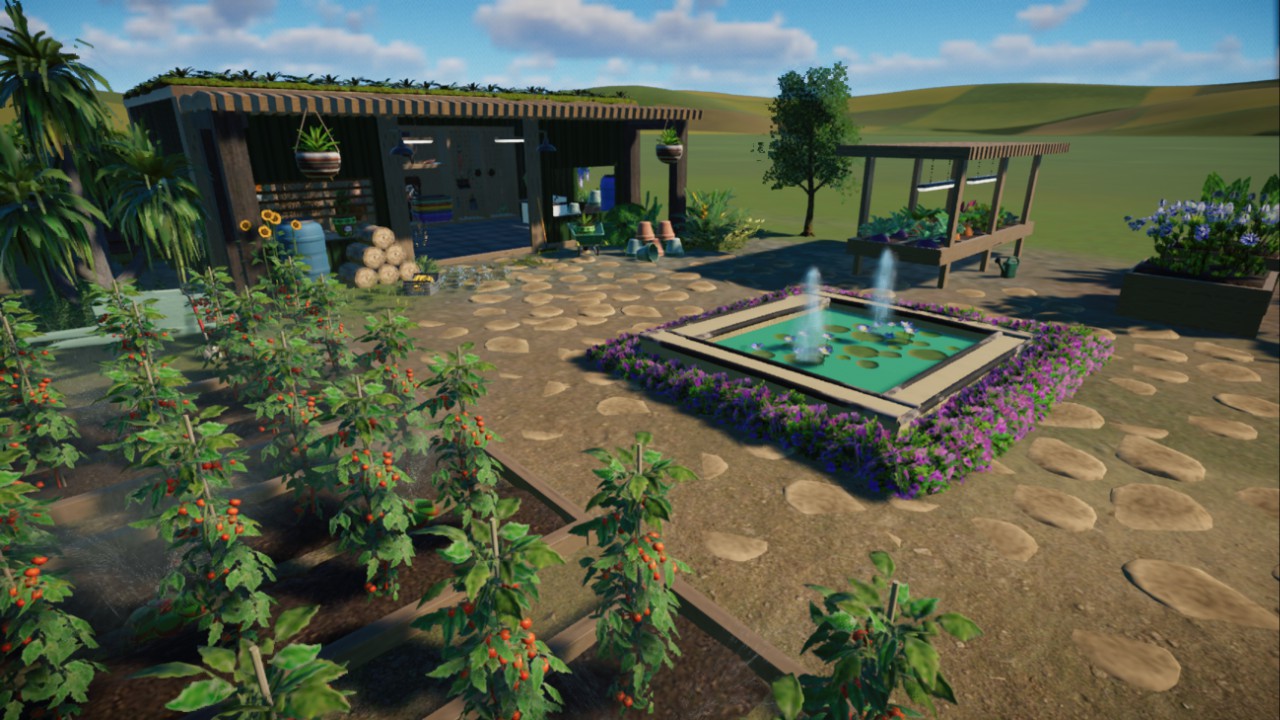 Garden with workshop 🥕👨‍🌾