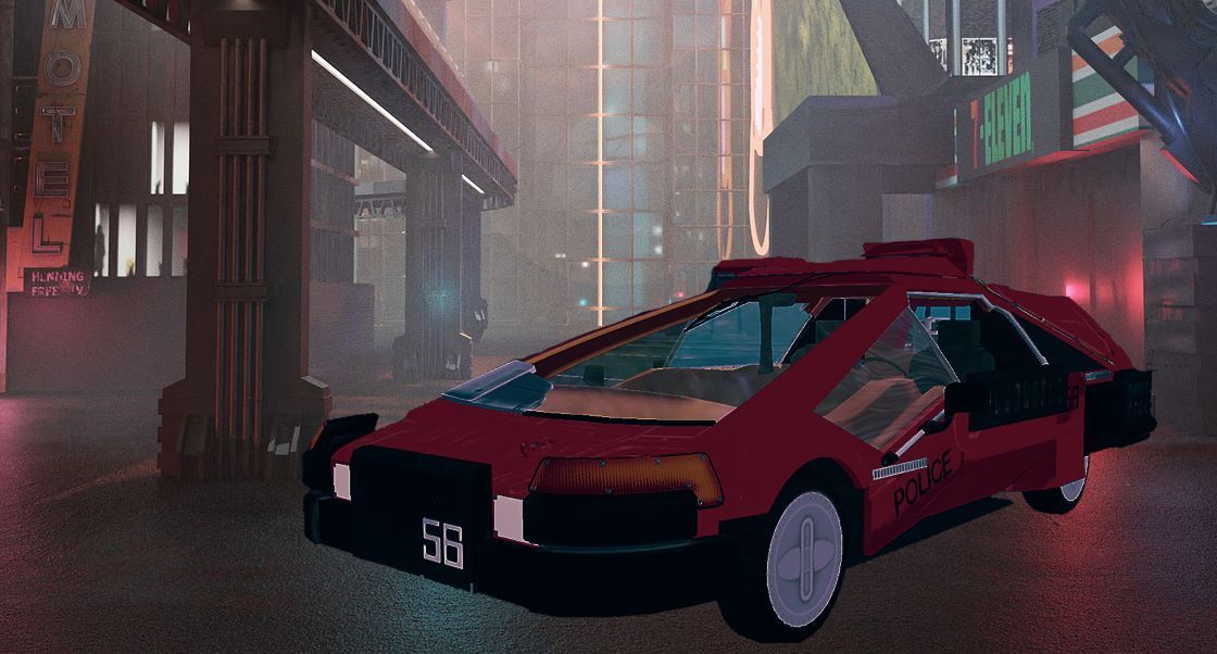 Blade Runner Deckard's Sedan