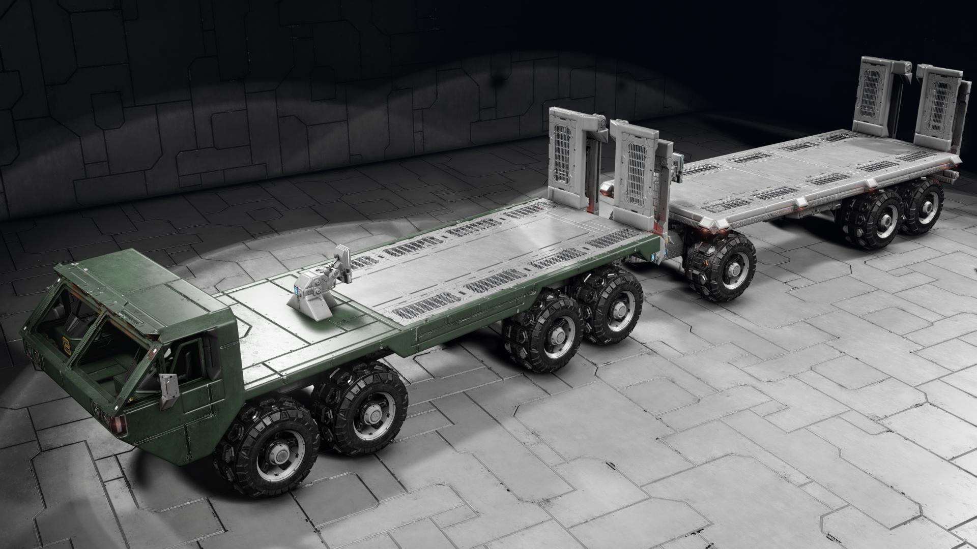 [OC] HEMTT Flatbed & Flatbed Trailer