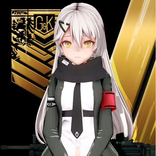 Girls' Frontline 少女前线 MG4 V2(常服+生存社员) [PM+Ragdoll]