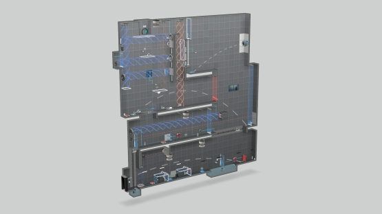 Vertical Co-op Test Chamber by Dzhi_Man