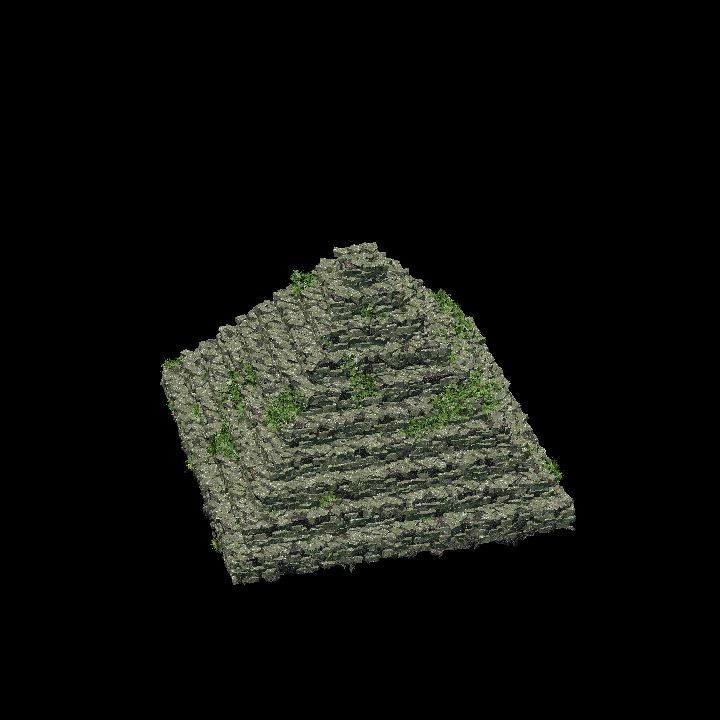 Jungle Ruins - pyramid
