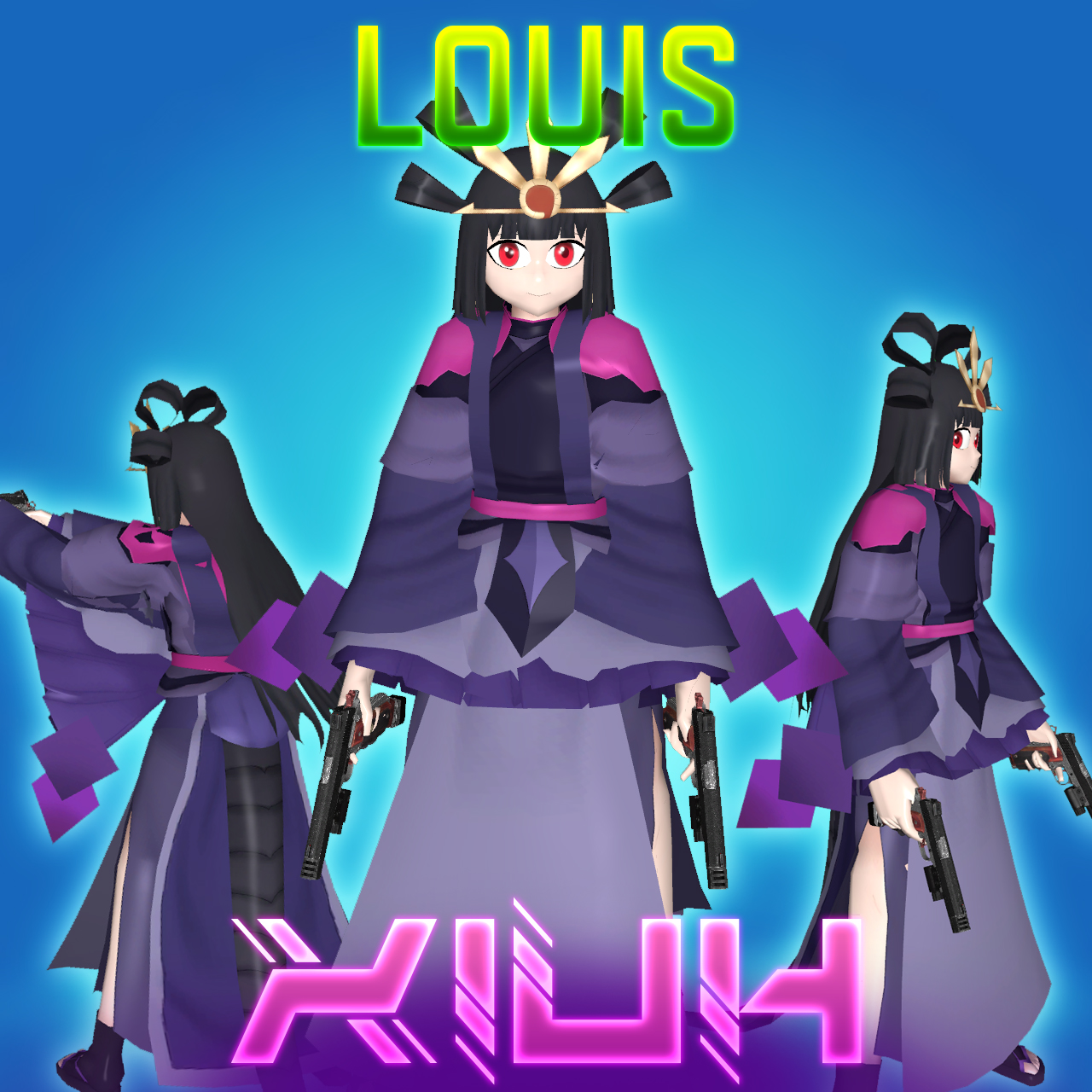 [COMM] OC: Xiuh - Louis
