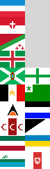 Normal Random Flags