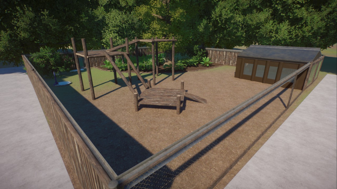 Starter Clouded Leopard Habitat by PlasticSwans