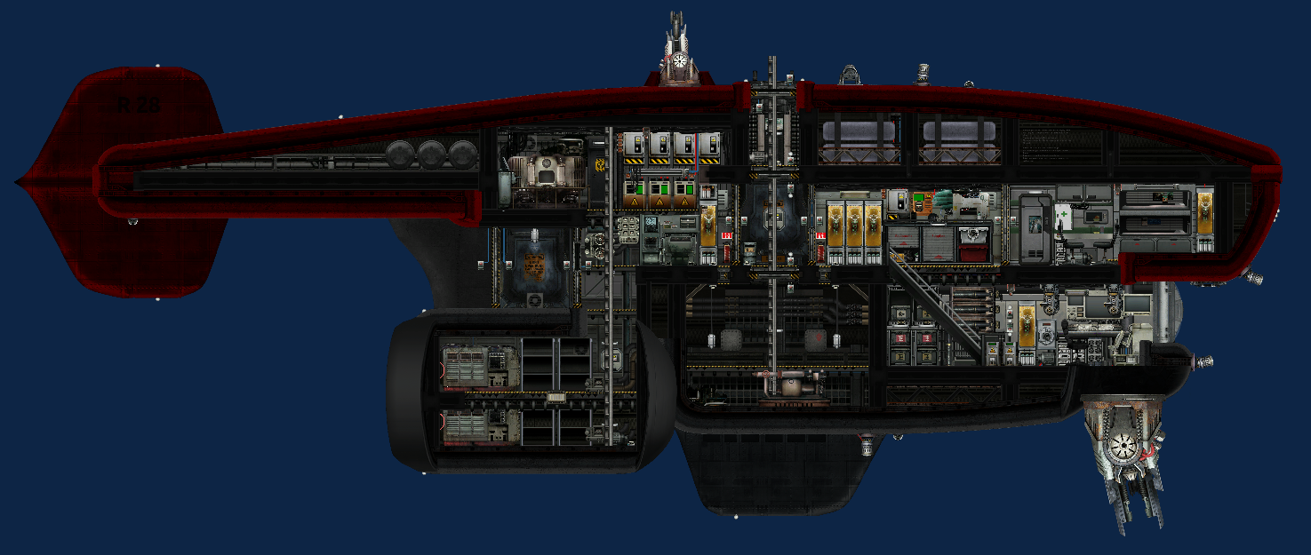 Red Indra R-28b – Barotrauma Mod