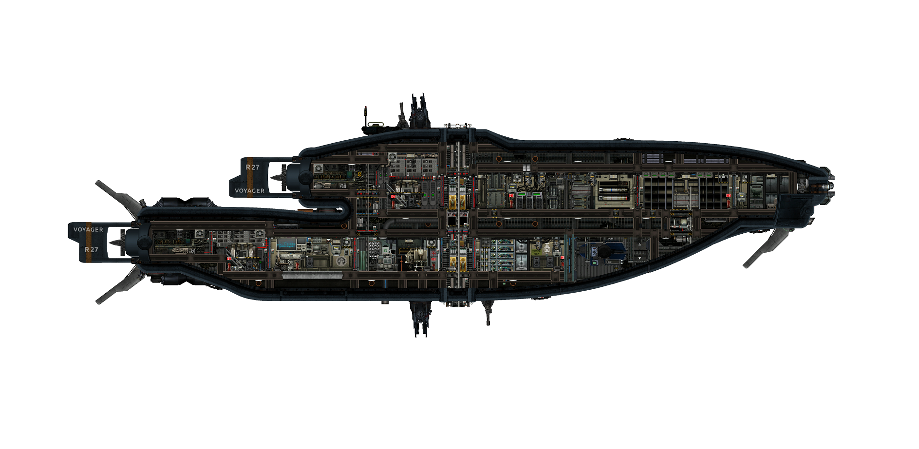 R27 voyager 远行者 – Barotrauma Mod