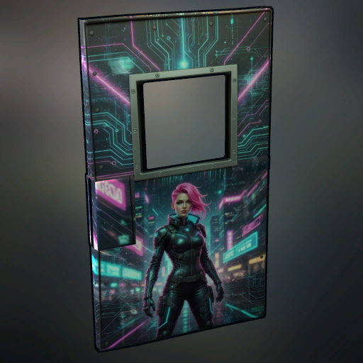 NEON DOOR