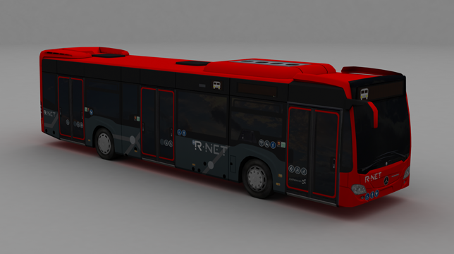 D3S Mercedes-Benz Citaro C (O530) R-NET '12 Prop