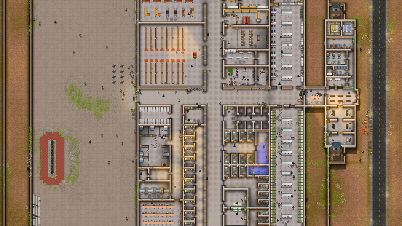 penitentiary but comedy style