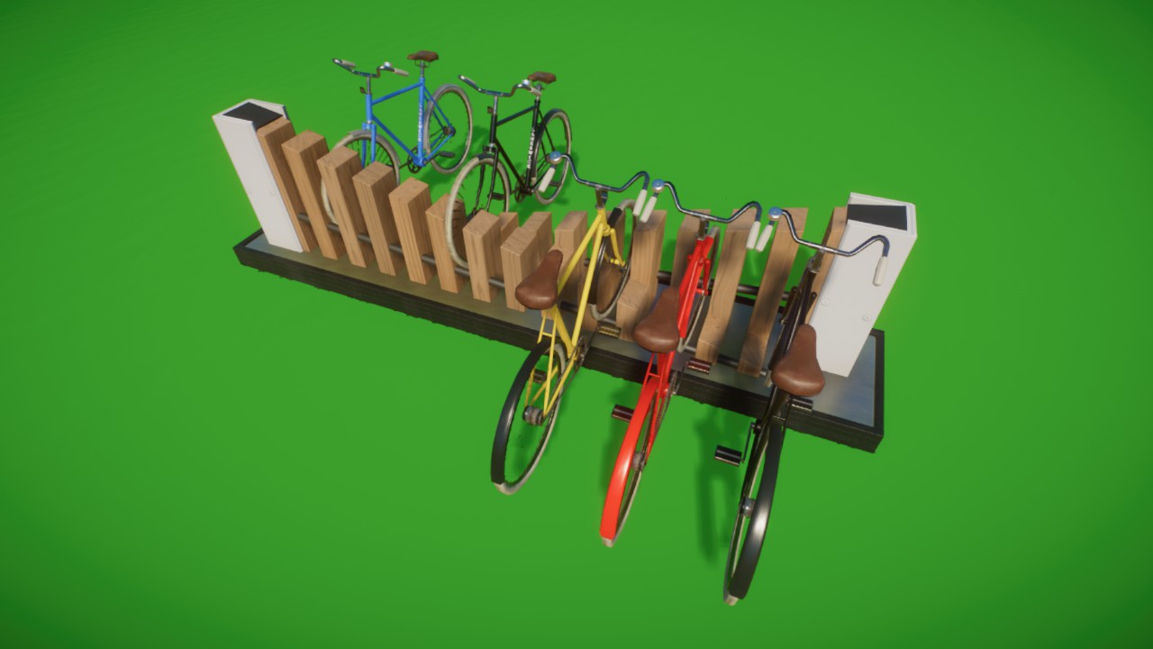 Prop - Modern Bike Rack 01