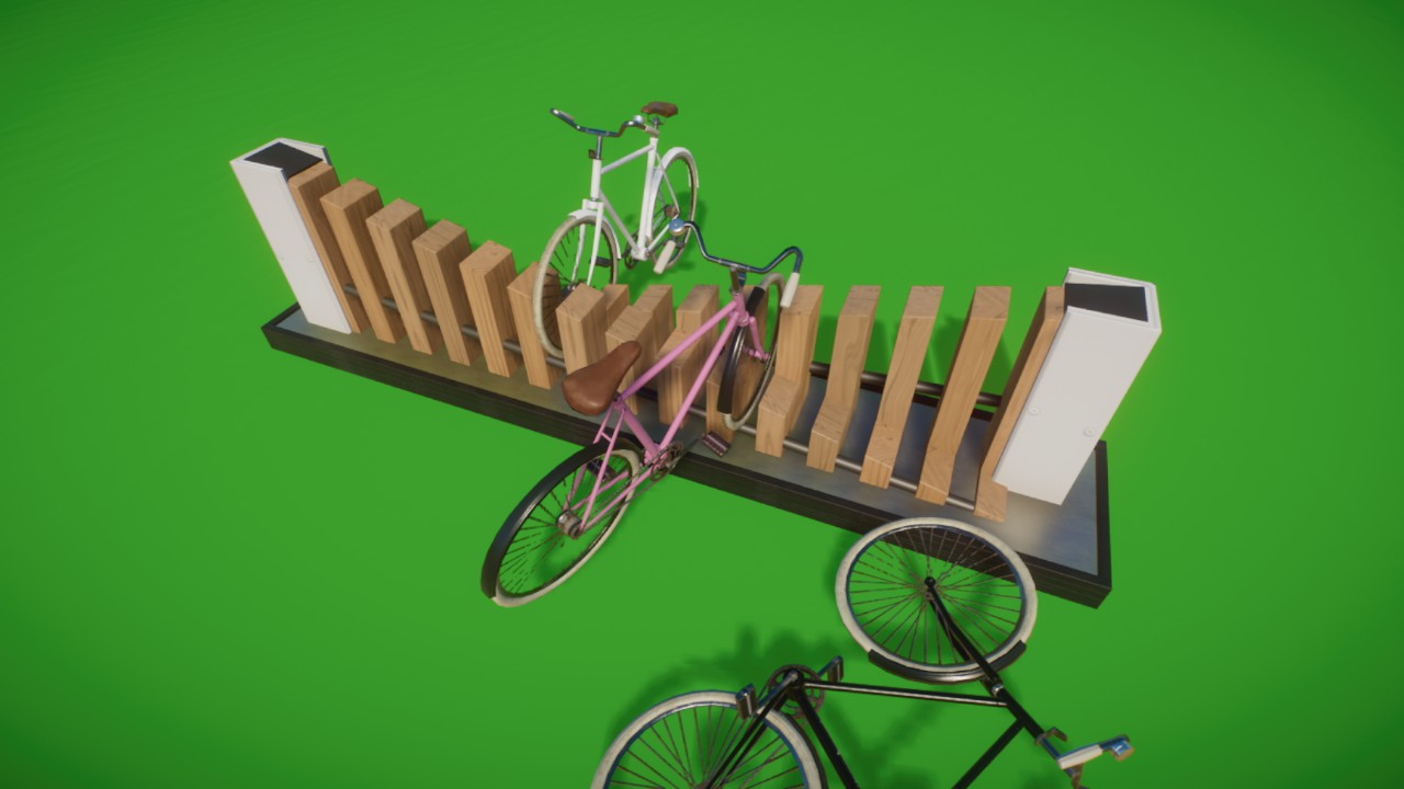 Prop - Modern Bike Rack 03