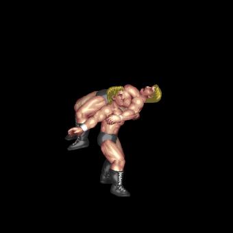 Double Arm Back Neckbreaker