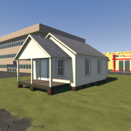 simple little house (5 rooms, unfurnished)