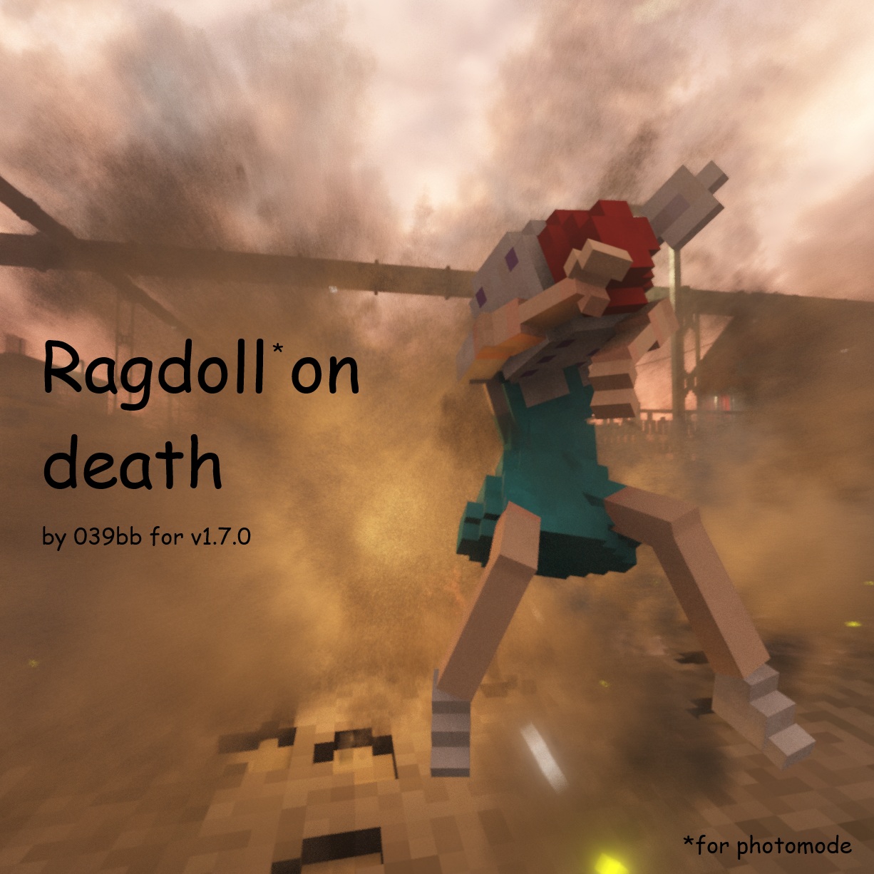 ragdoll on death