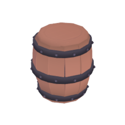 Barrel with lid