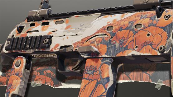 MP7 | Paper Collage (Windblown Poppies)