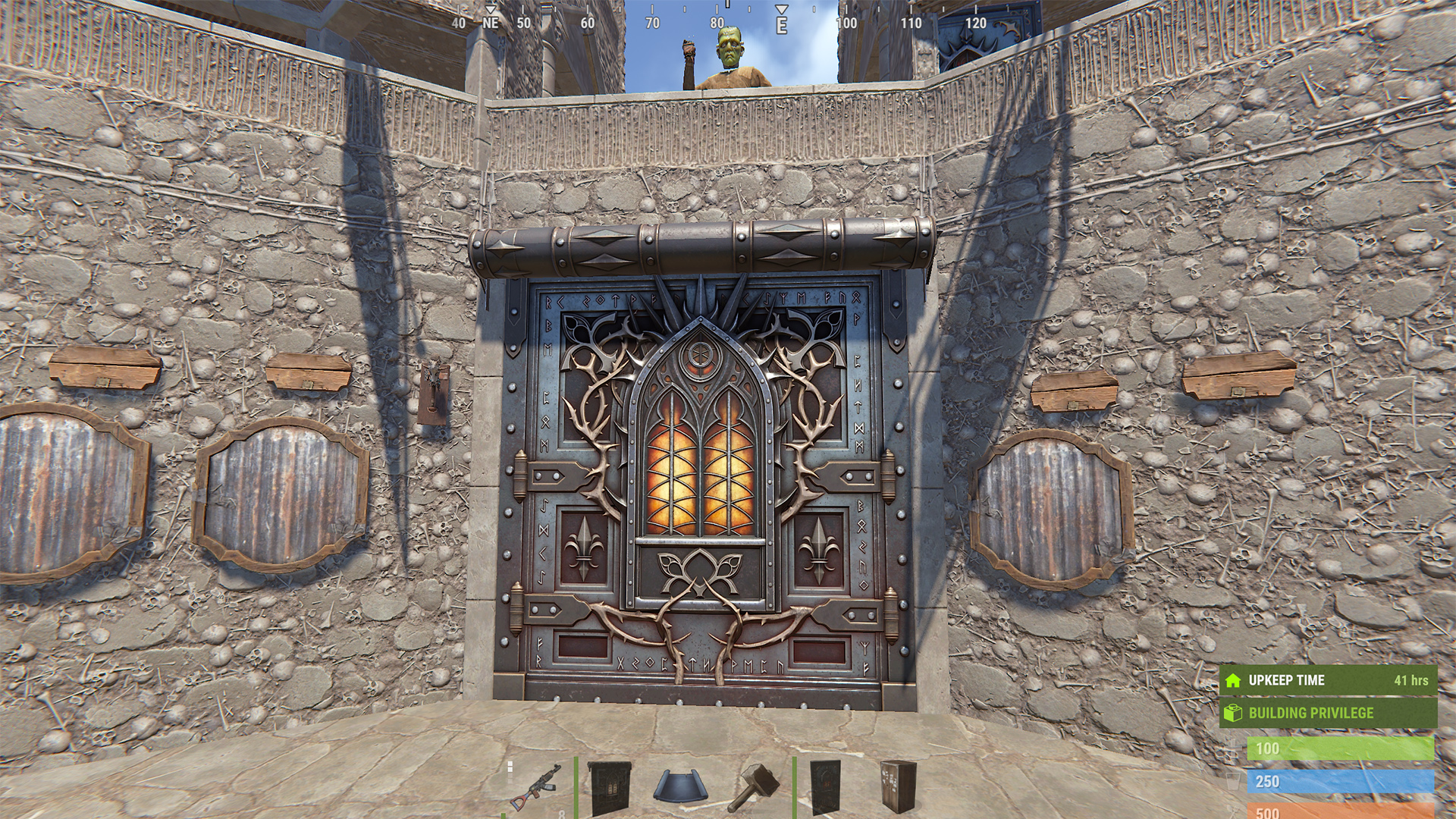Gothic Veil Garage Door thumbnail 2
