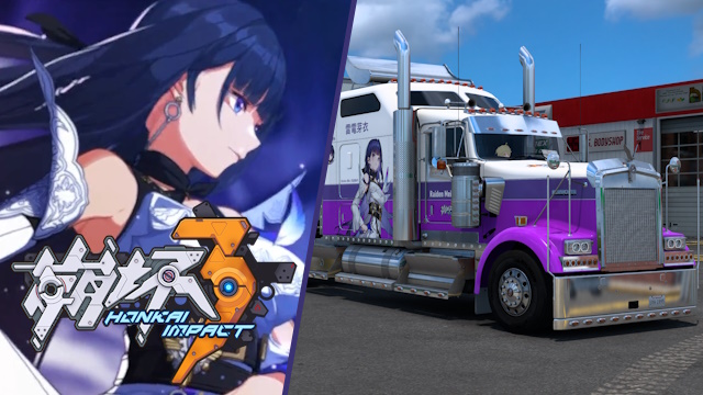 Kenworth W900 Raiden Mei (APHO) - Honkai Impact 3 [Combo Skin]