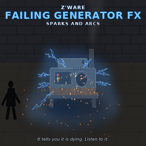 Z'Ware Failing Generator FX: Sparks & Arcs [B42] – Project Zomboid Mod