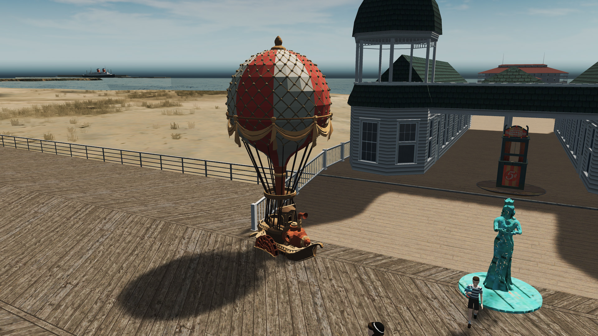 Amusement Park Balloon decoration