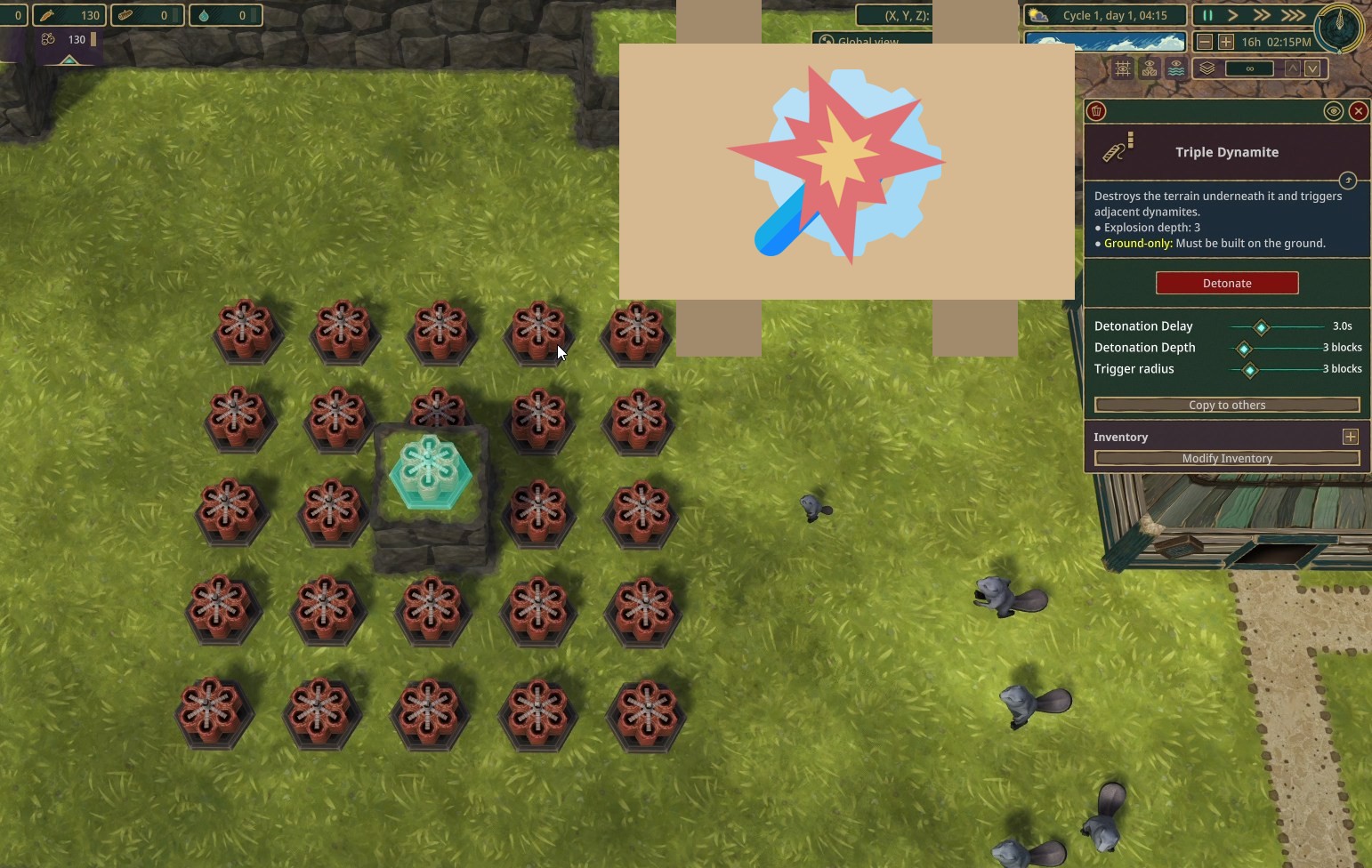 Configurable Explosives