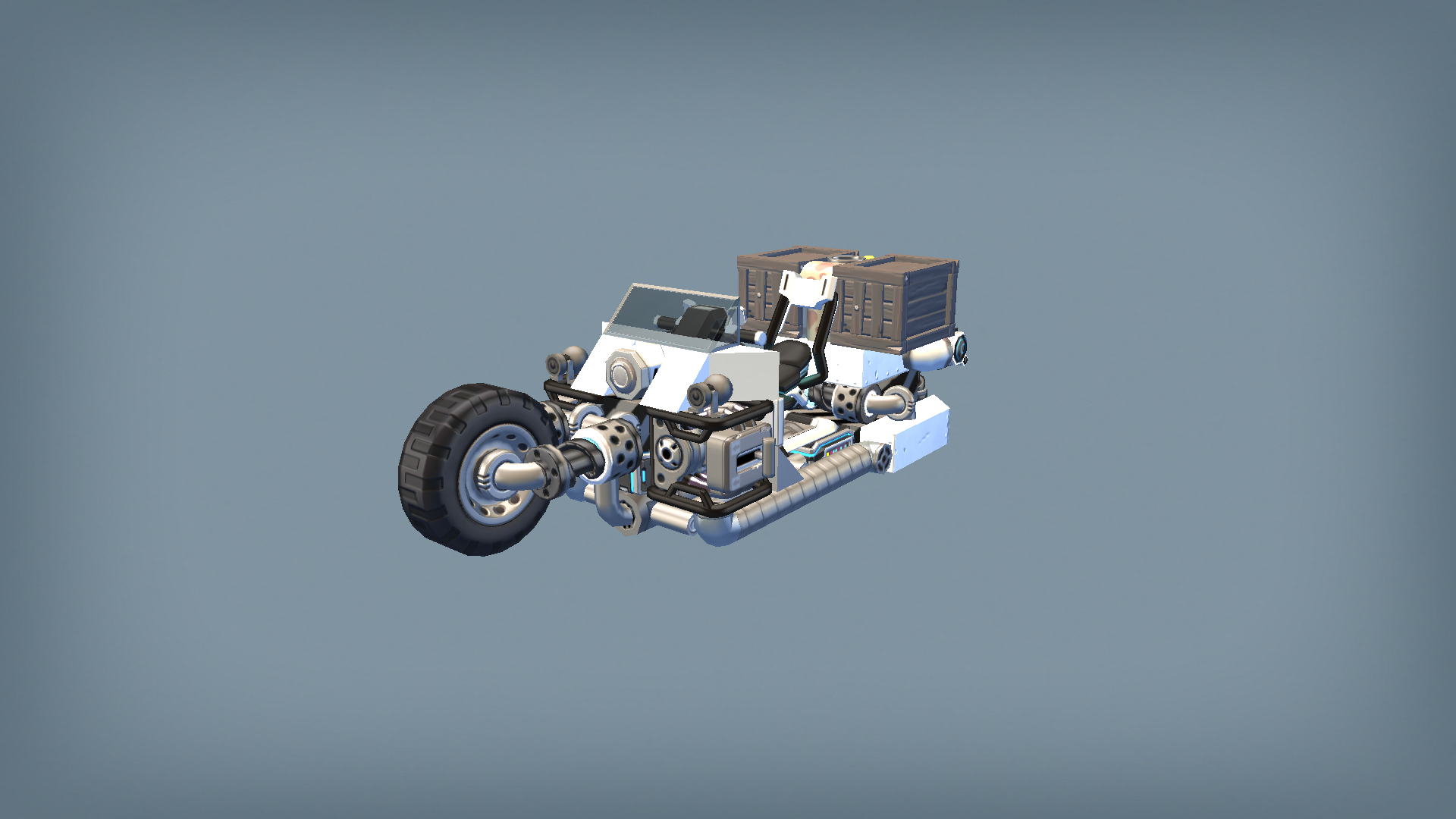 Travel motorbike