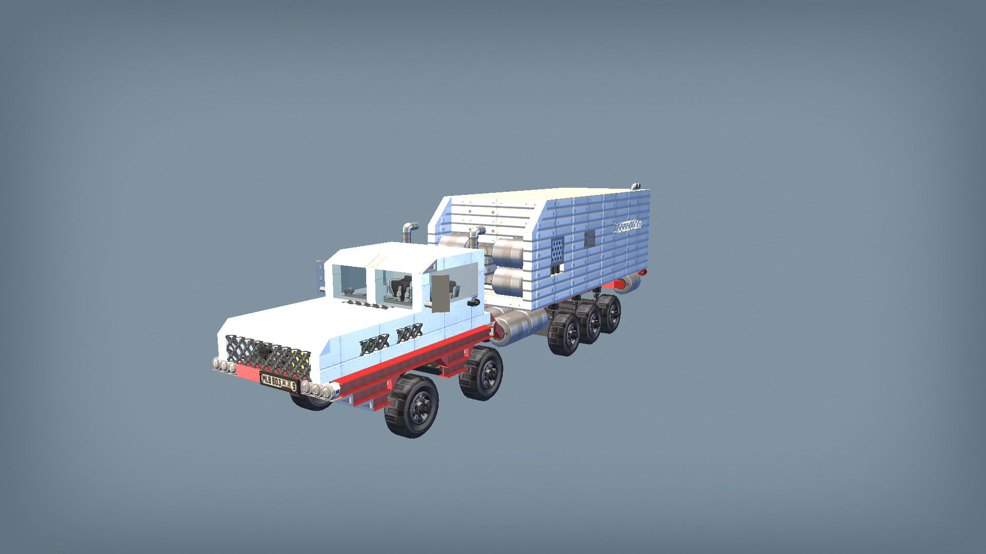 Offroad generator truck