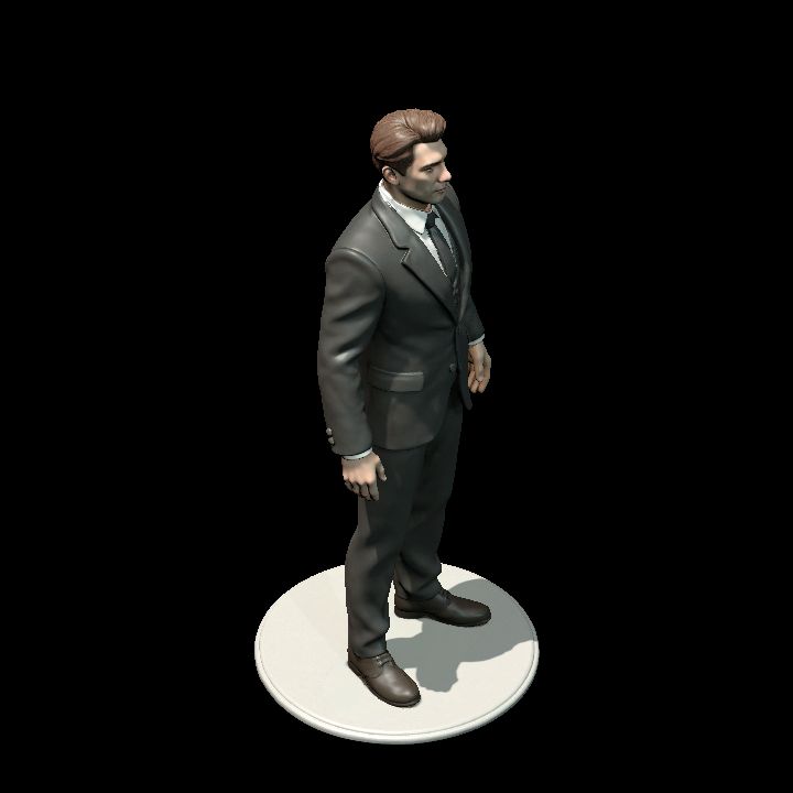 man in suit, agent