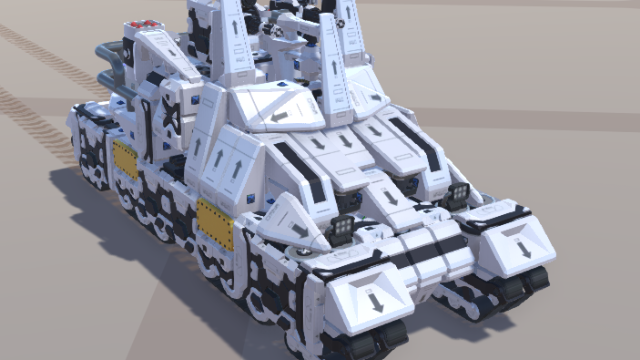 CT1000E【対地対空戦車/内装あり】SQ重工株式会社