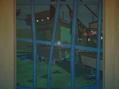 behind bars