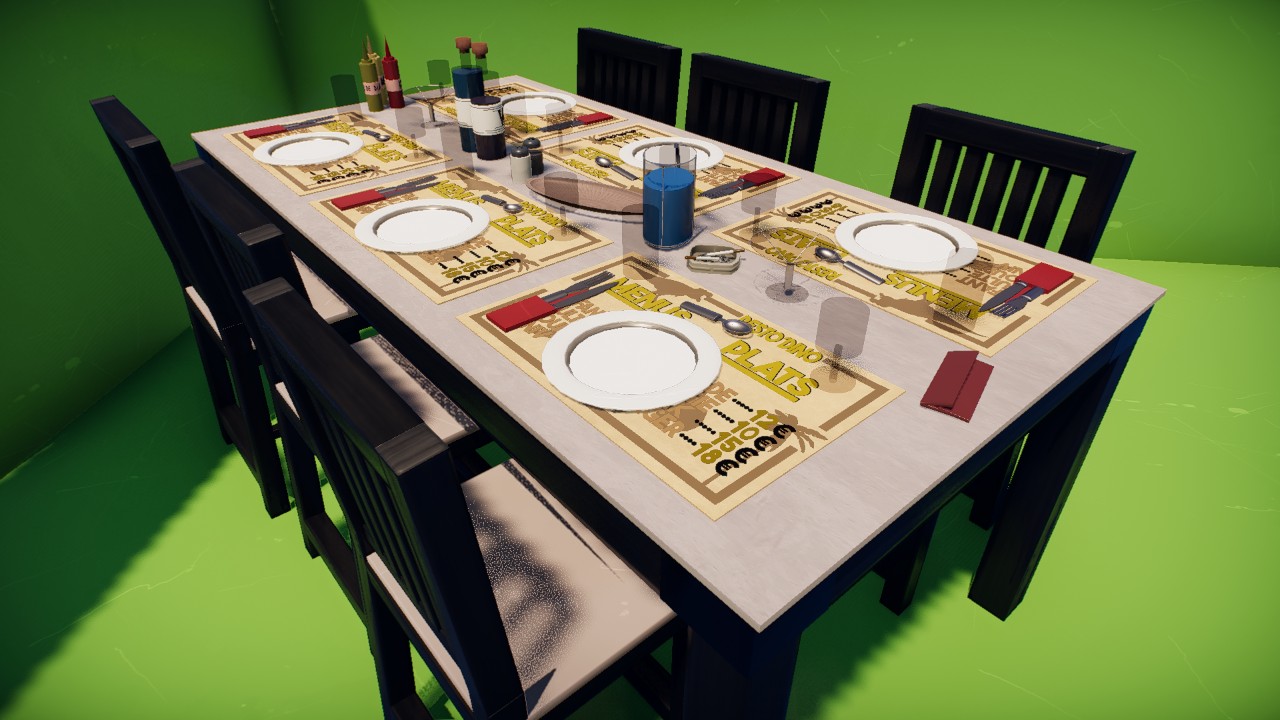Dinner Table Full - by Deavild