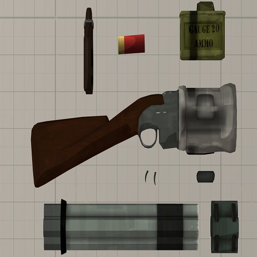 Team Fortress 2 Enhanced Gatling Shotgun (Prop)