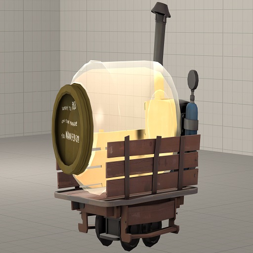 Team Fortress 2 Enhanced Jarate Cart (Prop)