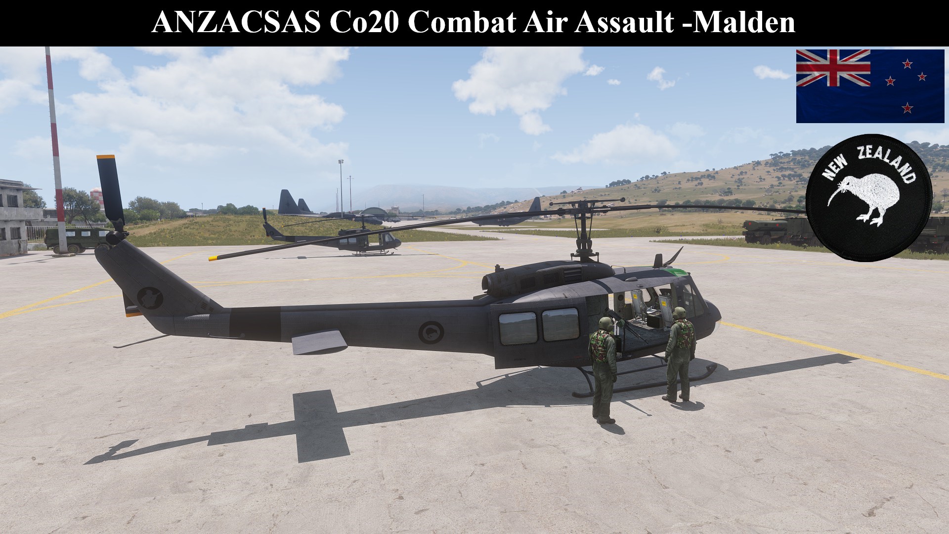 COOP 20 Combat Air Assault NZDF - Malden