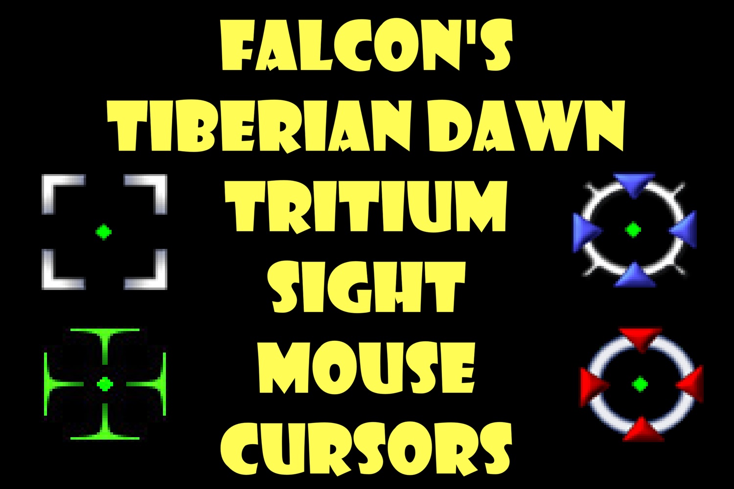 Falcon's Tritium Sight Mouse Cursors TD