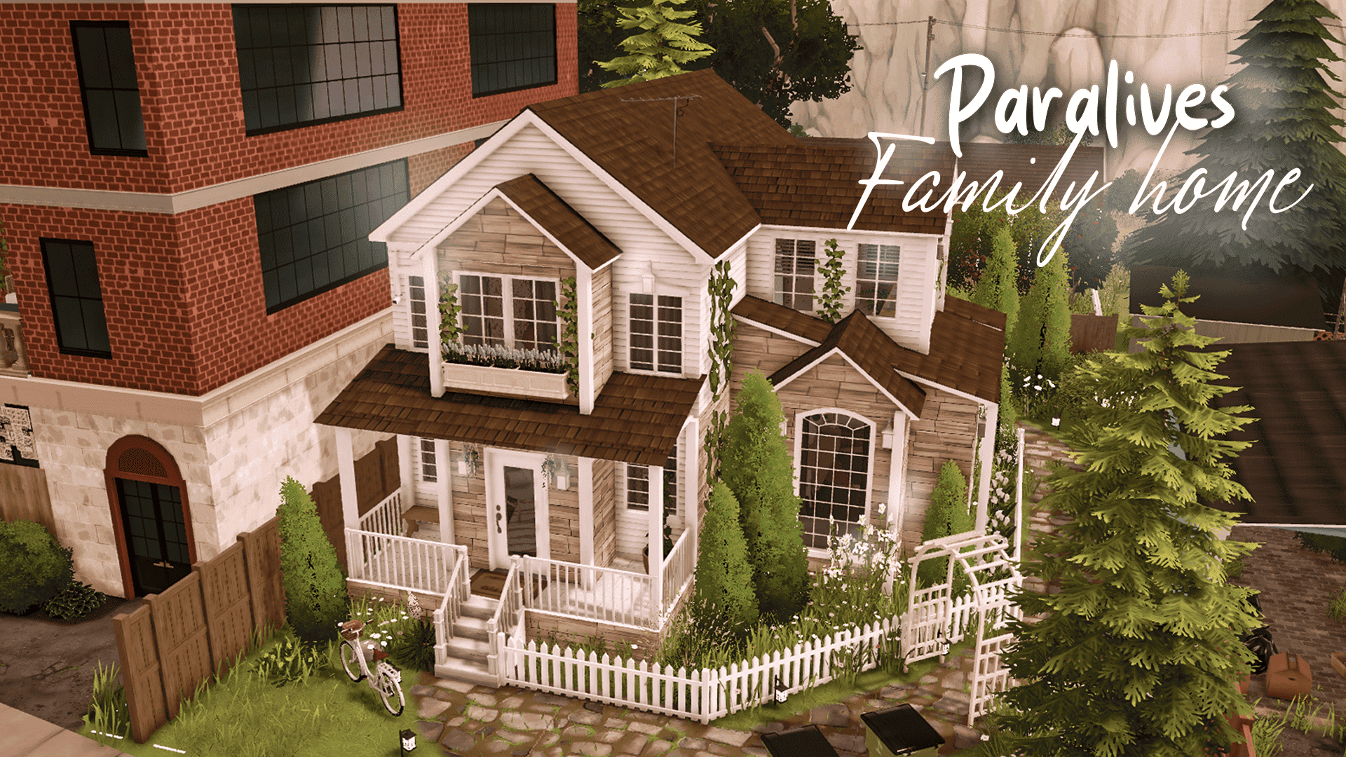 The home of a young family