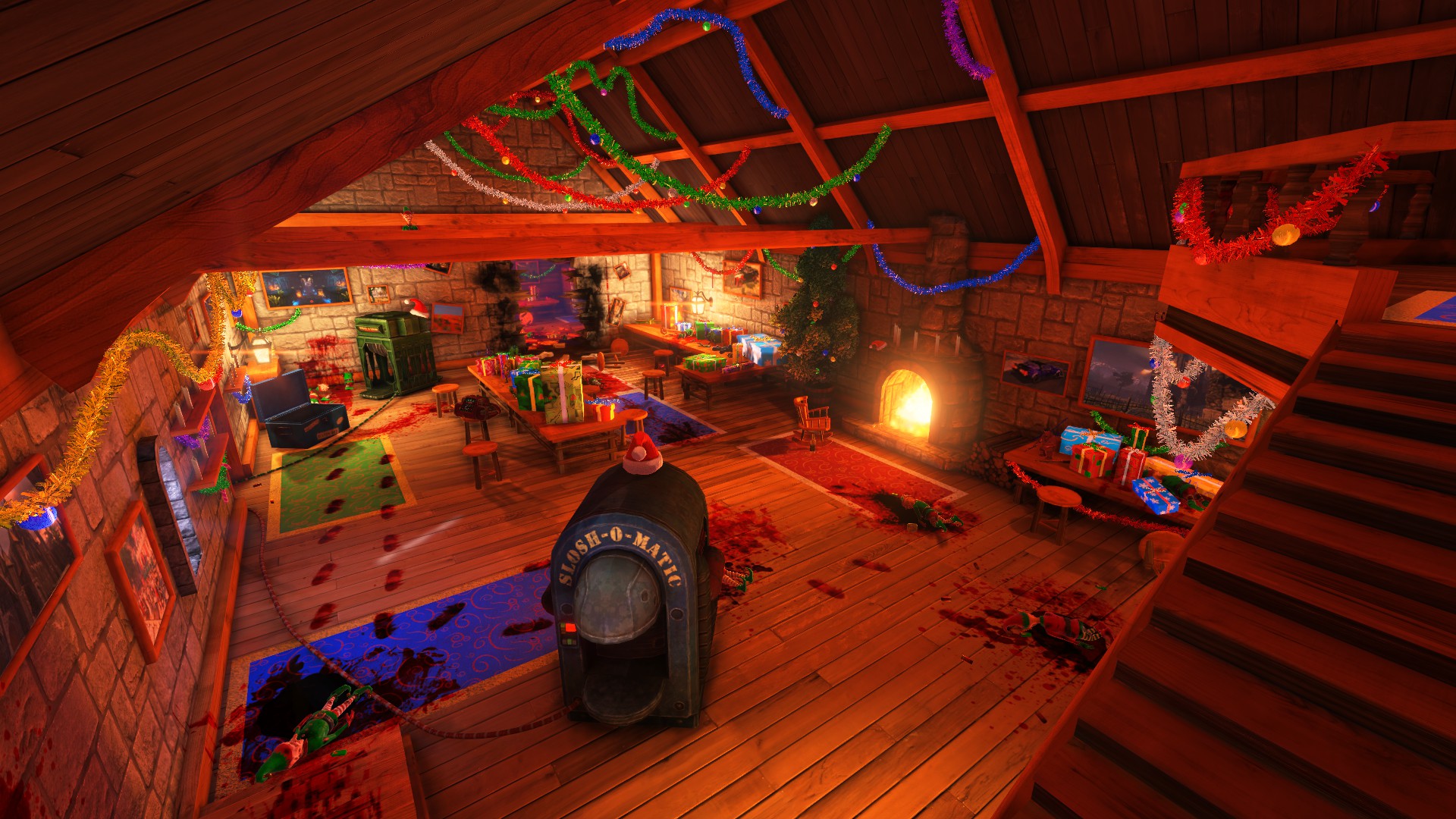 Santa's Rampage Multiplayer Object Sync Fix