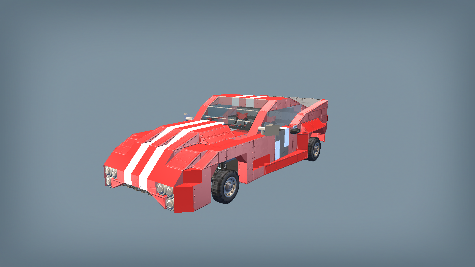 Drag race car 02