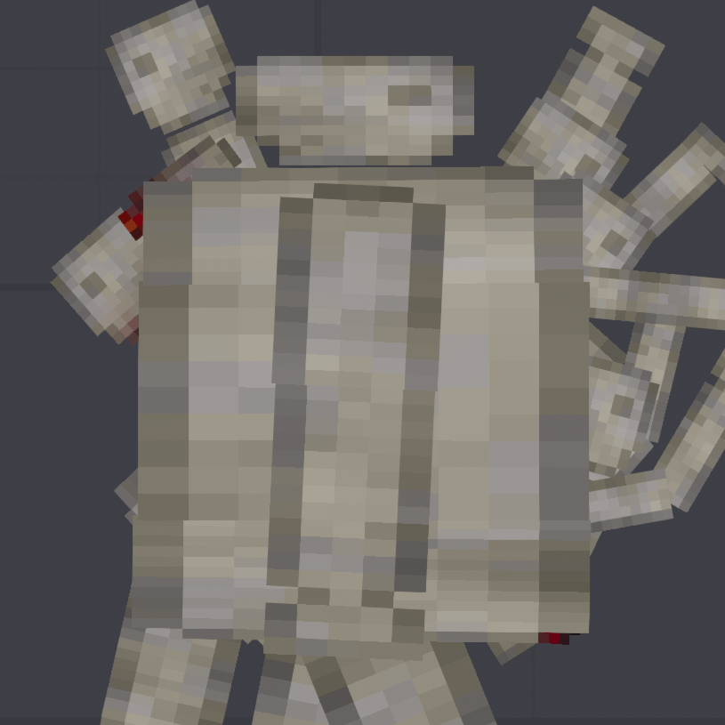 (Z) Rat King Zombie without fungi