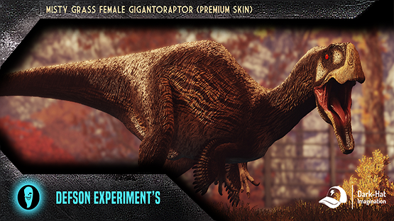 Misty Grass Female Gigantoraptor (Acro Premium skin) (Updated)