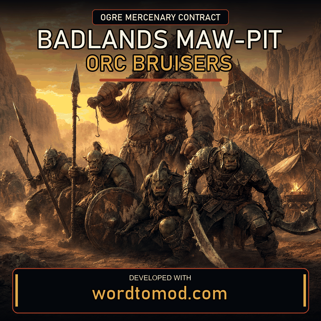 Badlands Maw-Pit Orcs for Ogre Kingdoms