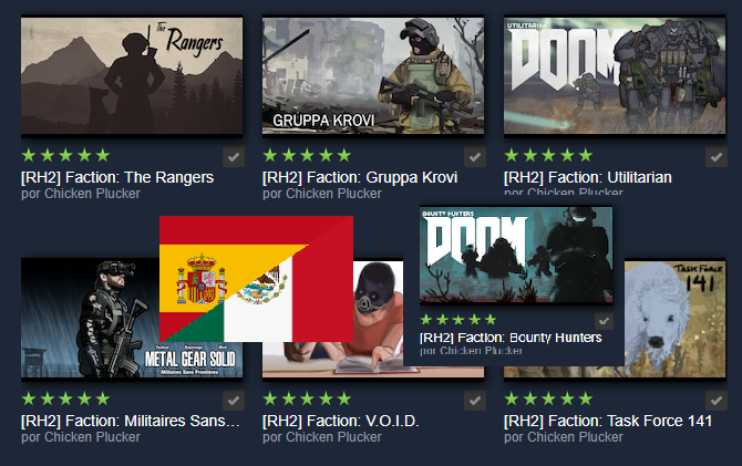 Red Horse² Factions al español