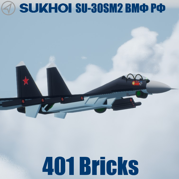 Simple Fighter Jet (SFJ) Sukhoi SU-30SM2 Flanker-H