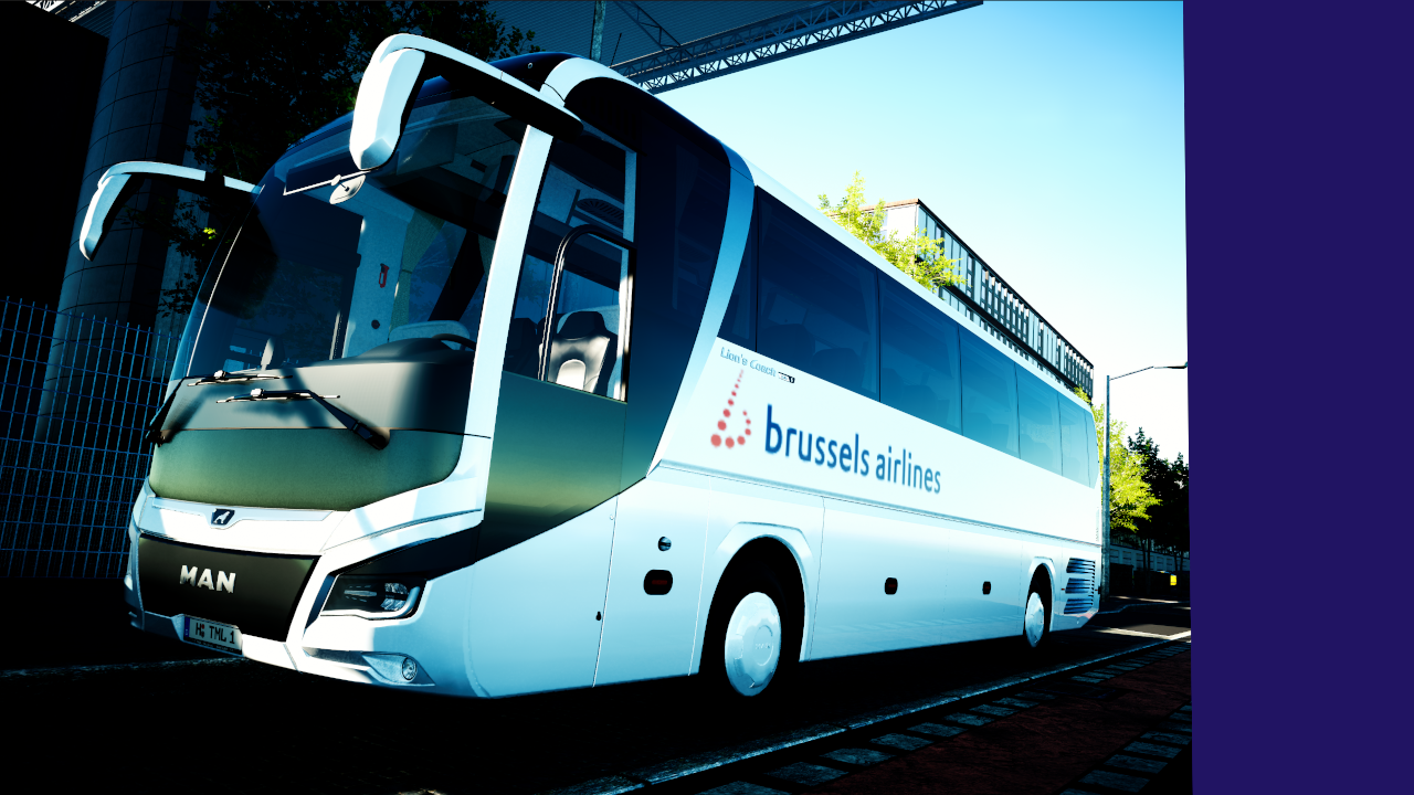 Brussels Airlines Bus
